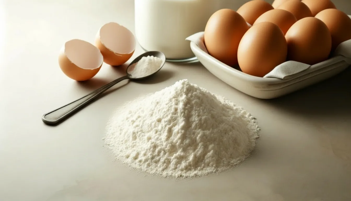 طریقه مصرف پودر سفیده تخم مرغ