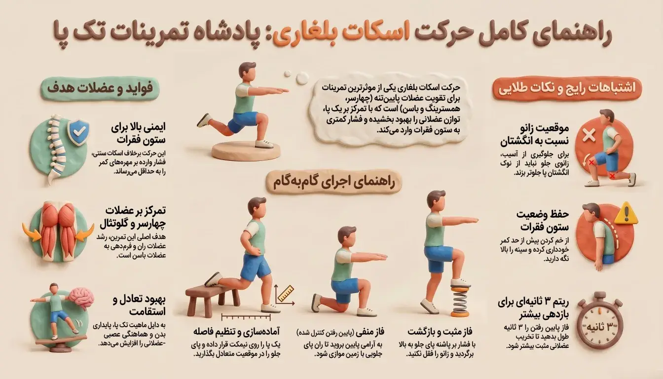 راهنمای کامل حرکت بلغاری | اسکات بلغاری