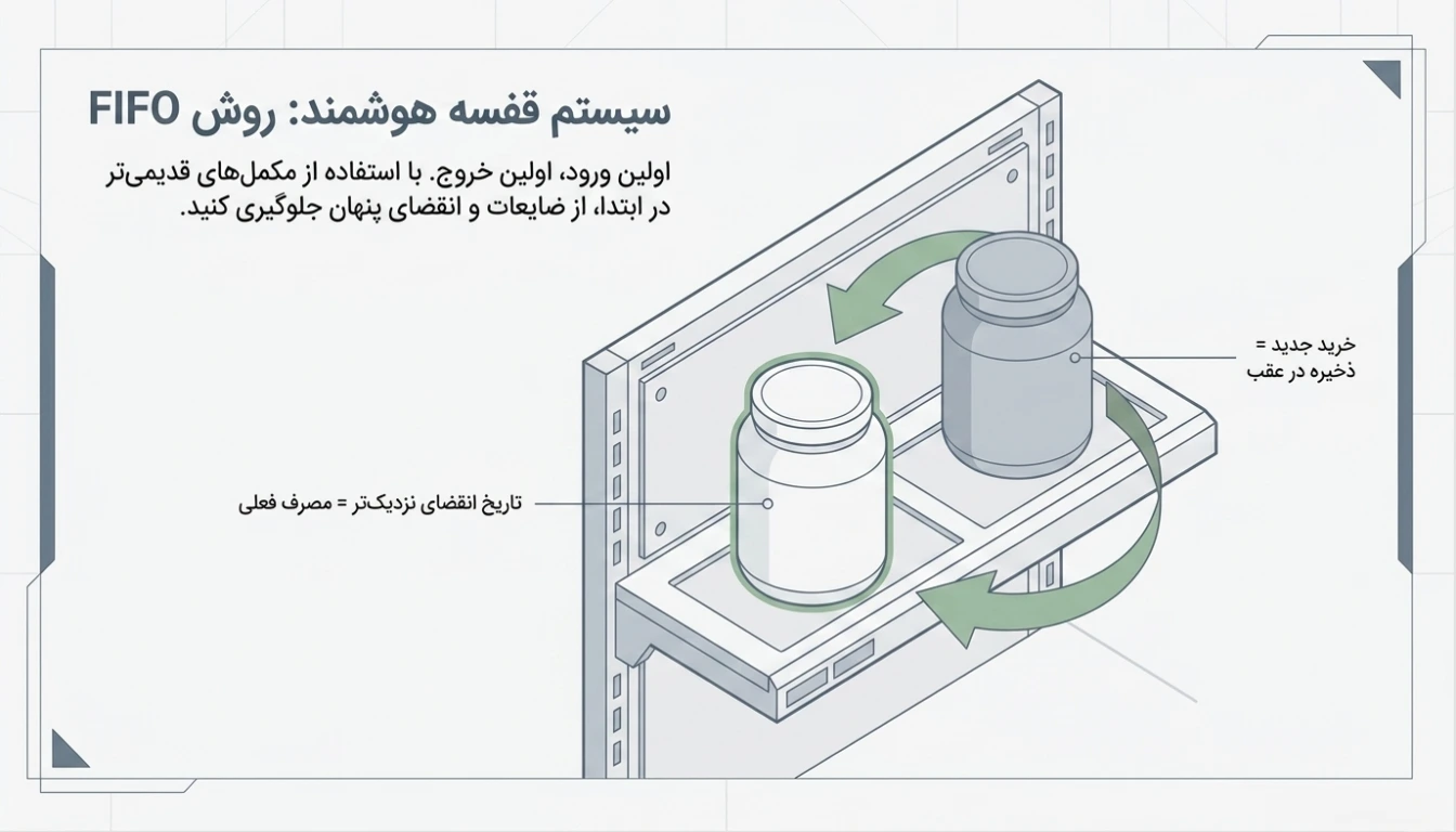 جلوگیری از مصرف مکمل تاریخ گذشته