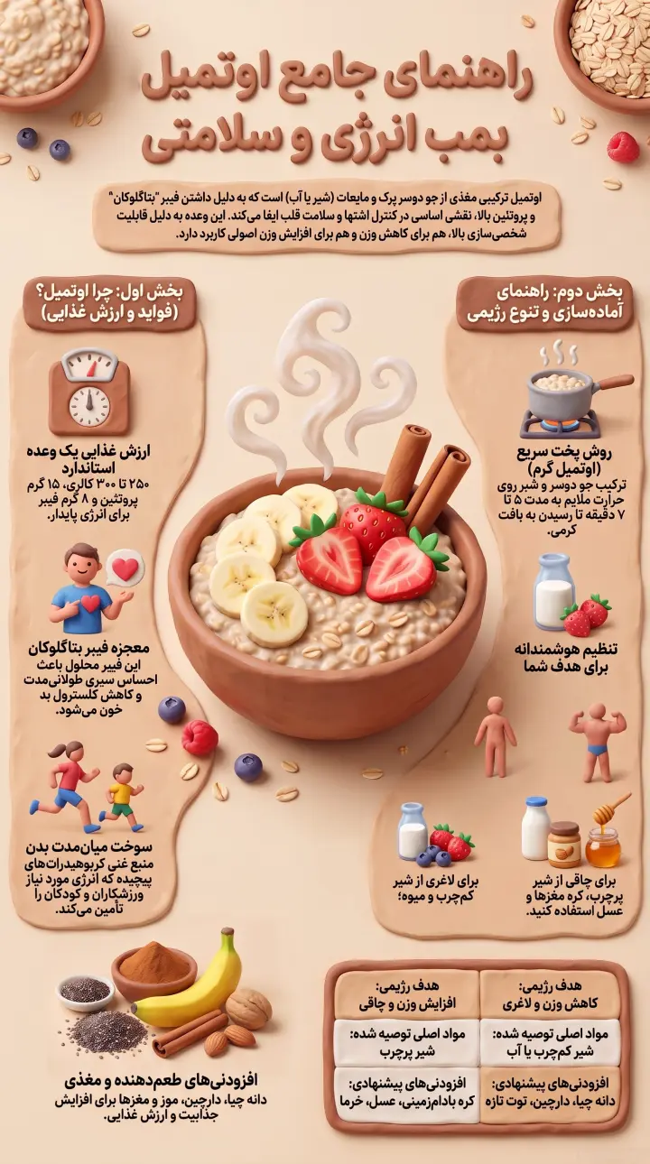 راهنمای جامع مصرف اوتمیل