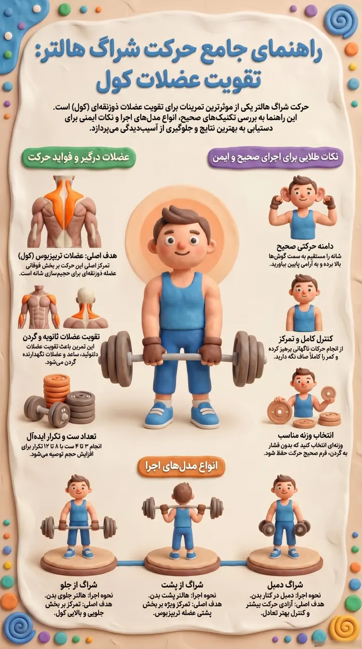 راهنمای جامع حرکت شراگ هالتر