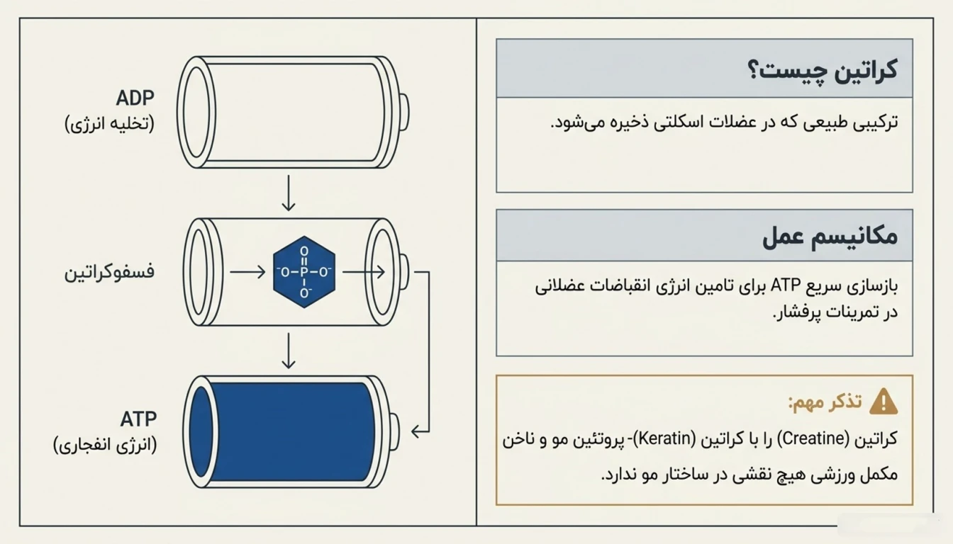 کراتین چیست و چه نقشی در بدن دارد؟