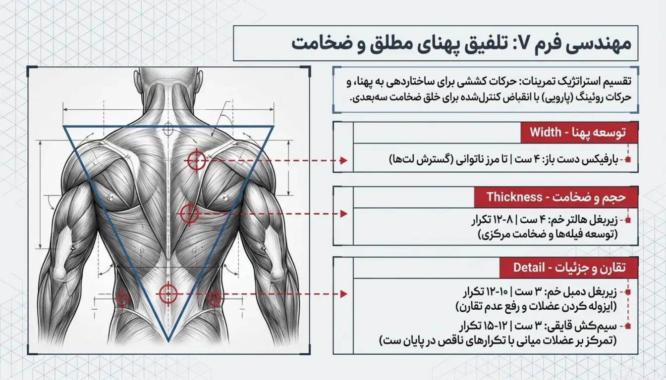 تمرینات زیربغل کوین لورون؛ نقشه راه دستیابی به پهنای V-Shape