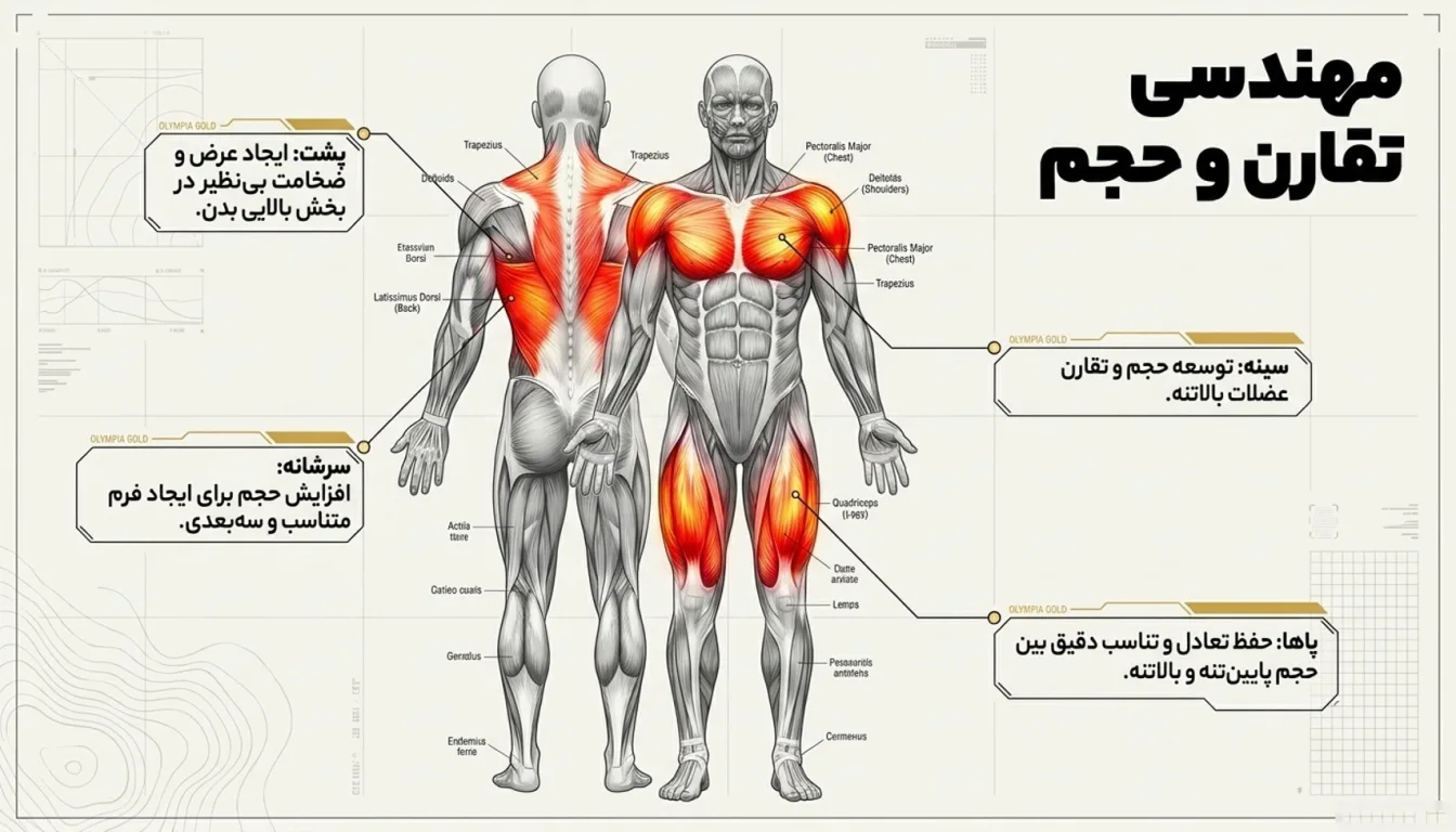 عضلات مورد توجه در تمرینات درک لانسفورد-درک لانسفورد-پارسی پودر
