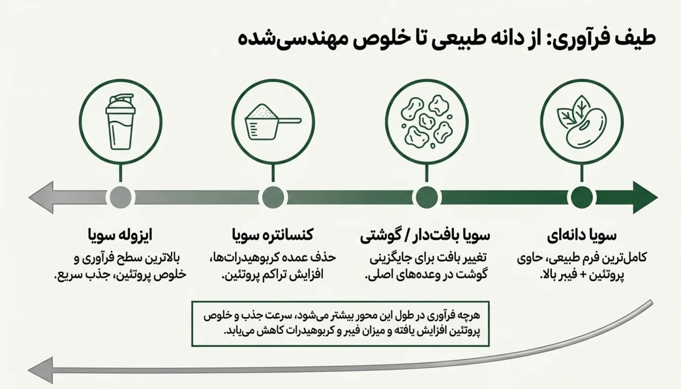 بهترین نوع سویا برای بدنسازی-سویا دانهای-سویا گوشتی-پارسی پودر