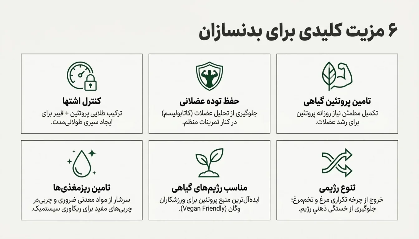 فواید سویا برای بدنسازی-سویا برای بدنسازی-پارسی پودر