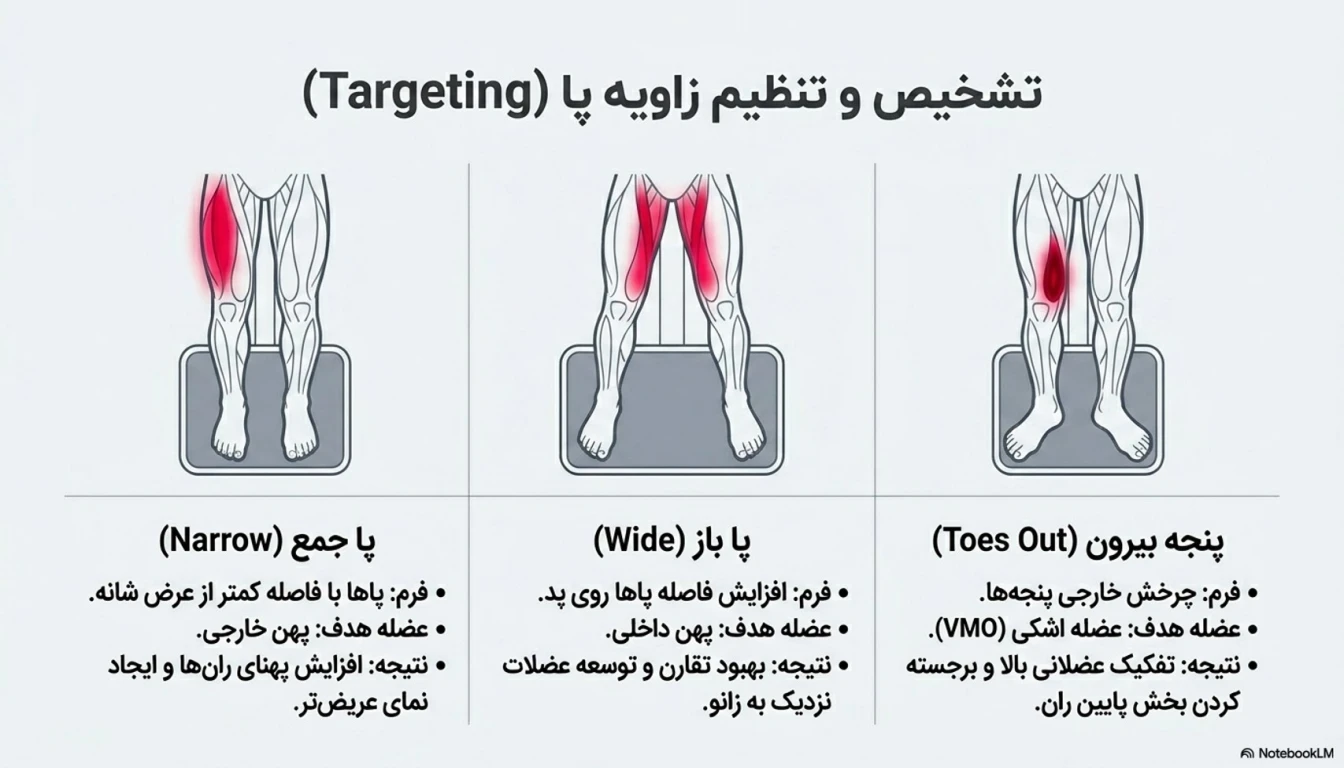 جلو پا دستگاه پا باز-جلو پا دستگاه پا جمع
