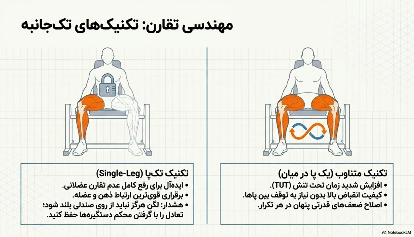 جلو پا دستگاه تک پا-جلو پا دستگاه پنجه بیرون