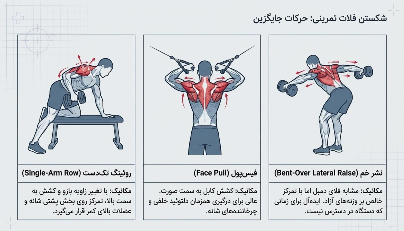 بهترین حرکات جایگزین فلای معکوس-حرکت جایگزین فلای معکوس دستگاه