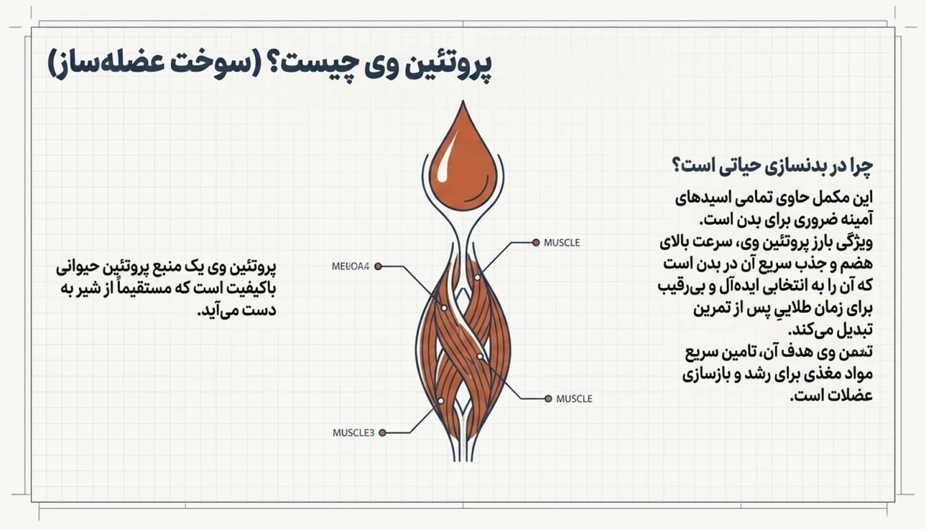 پروتئین وی چیست-مکمل وی-پارسی پودر