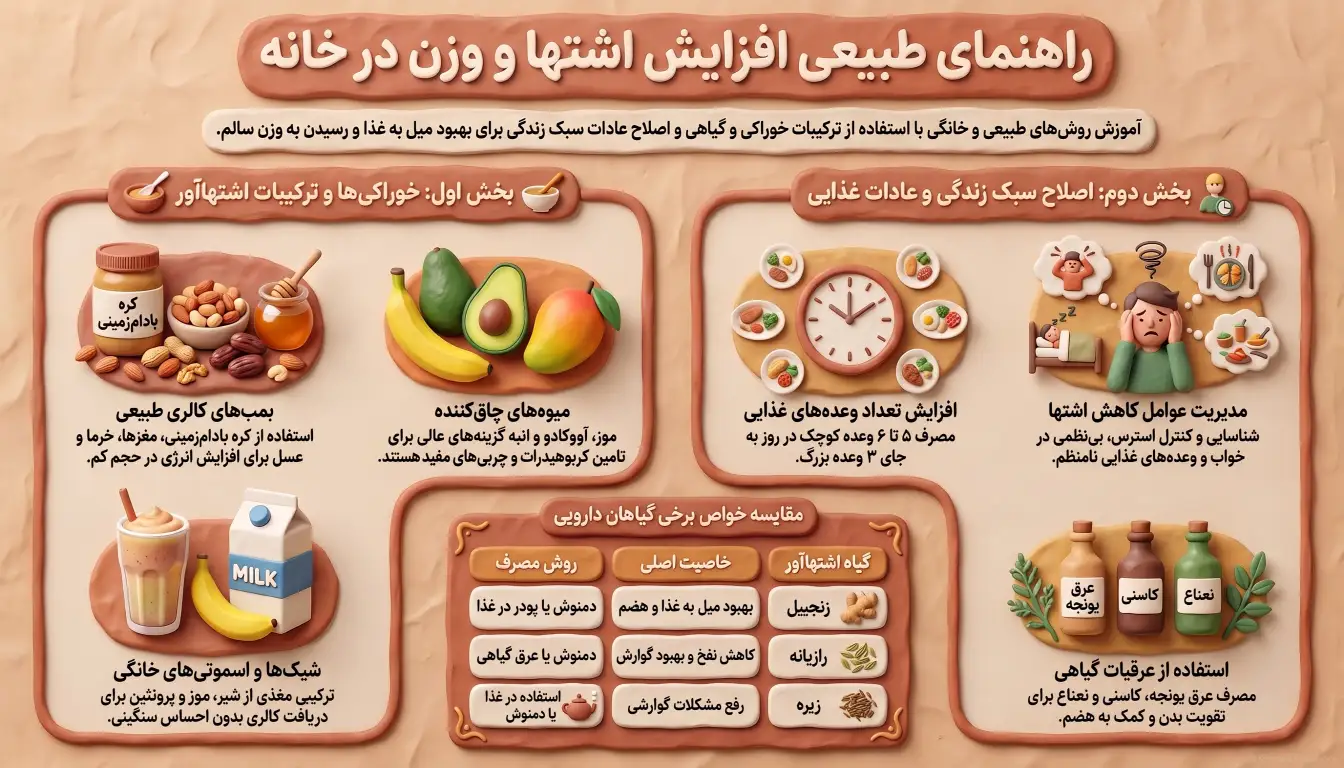بهترین خوراکی های اشتها آور و چاق کننده خانگی-افزایش اشتها-خوراکی های اشتها آور-پارسی پودر