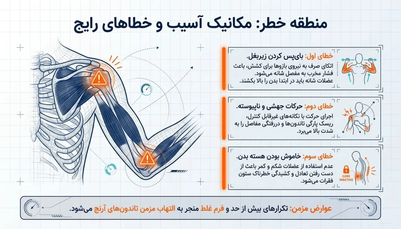 اشتباهات رایج در ماسل آپ