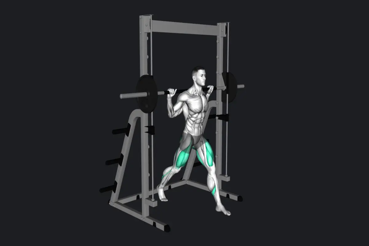لانگ اسمیت (Smith Machine Lunge)