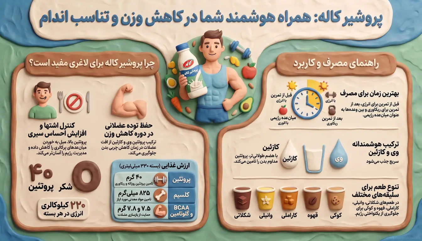 ترکیبات پروشیر کاله-پروشیر کاله-پروشیر کاله برای لاغری-پارسی پودر