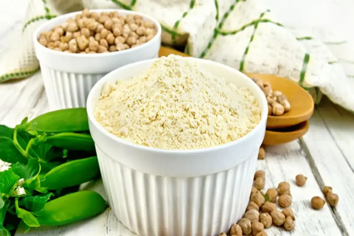 پودر پروتئین گیاهی بدنسازی