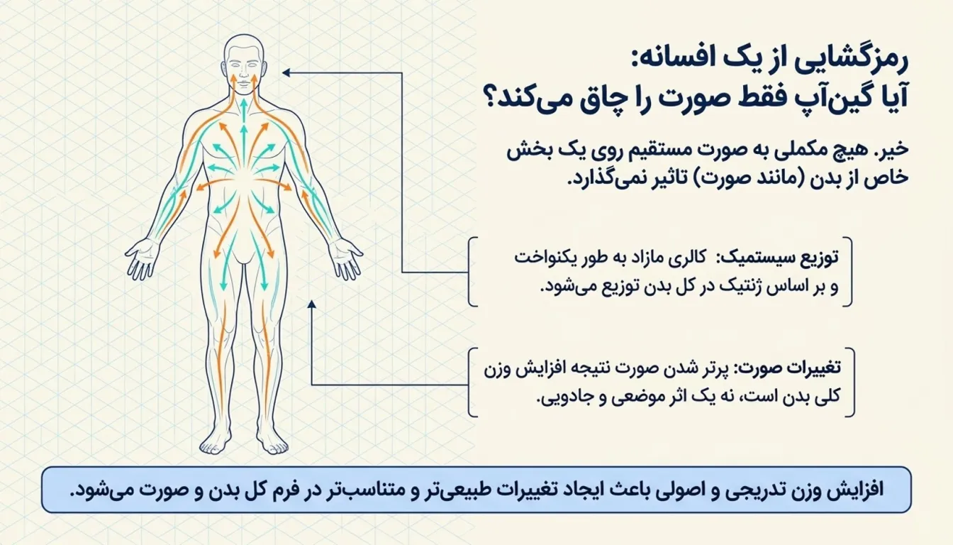 چاقی صورت با پودر گین آپ-پودر چاقی گین آپ-پودر گین آپ-پارسی پودر