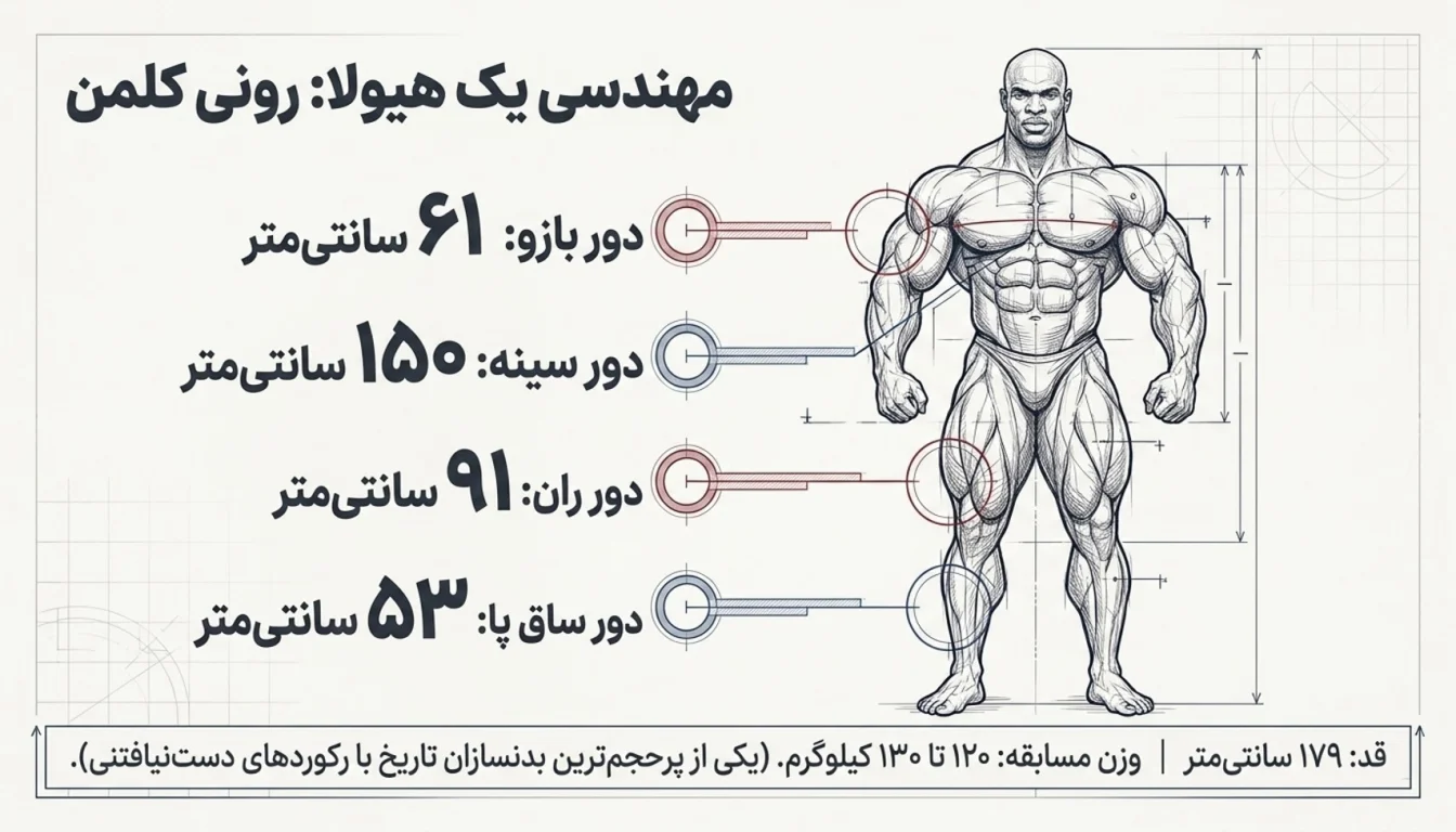 دور بازو رونی کلمن-دور بازو-پارسی پودر