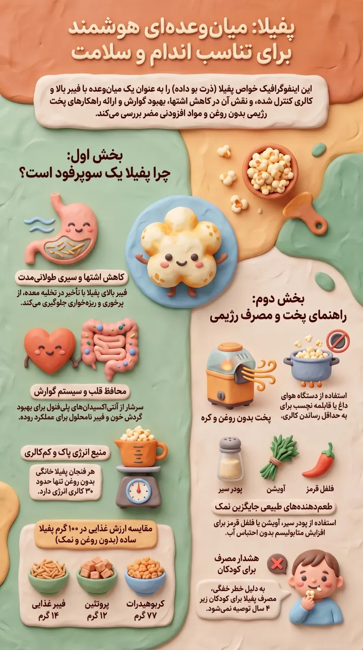 فواید پفیلا برای سلامتی