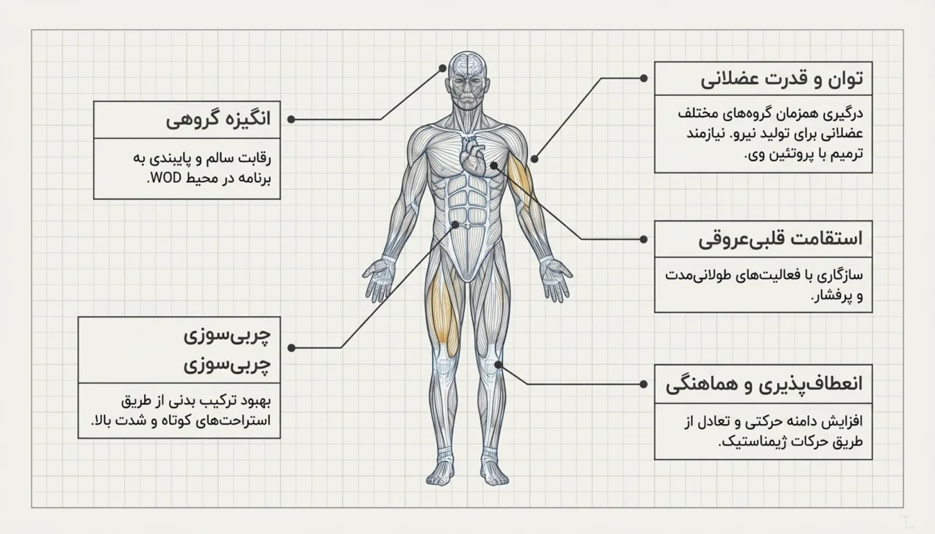 فواید کراس فیت
