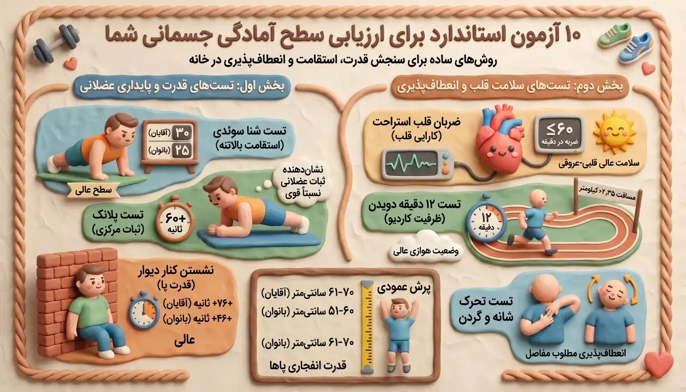 آزمون ارزیابی آمادگی جسمانی