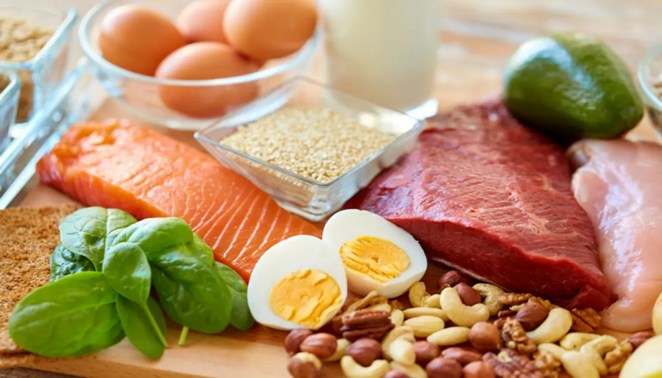 مواد غذایی پروتئین دار برای عضله سازی