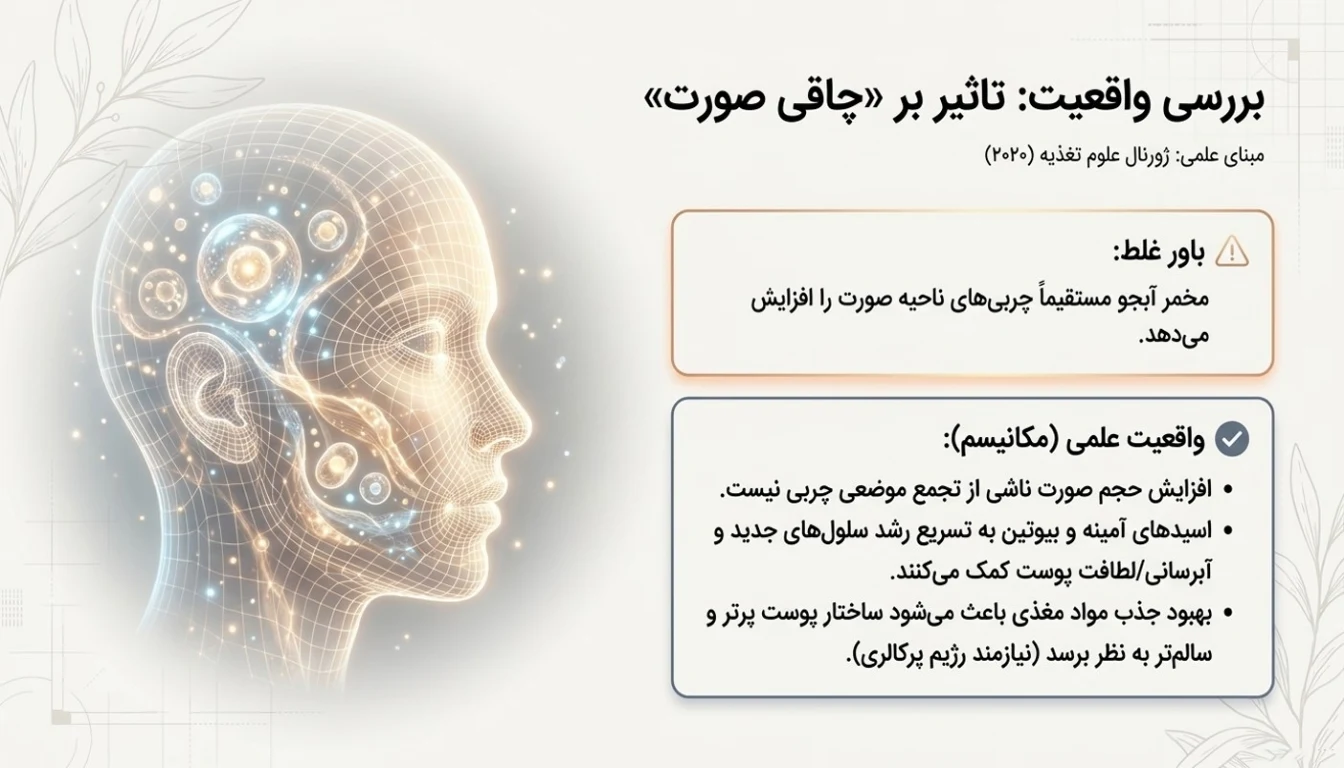 قرص مخمر آبجو برای چاقی صورت
