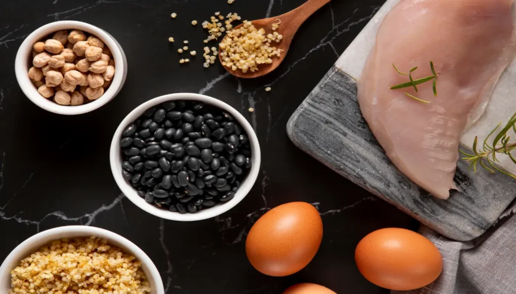 مواد غذایی پروتئین دار