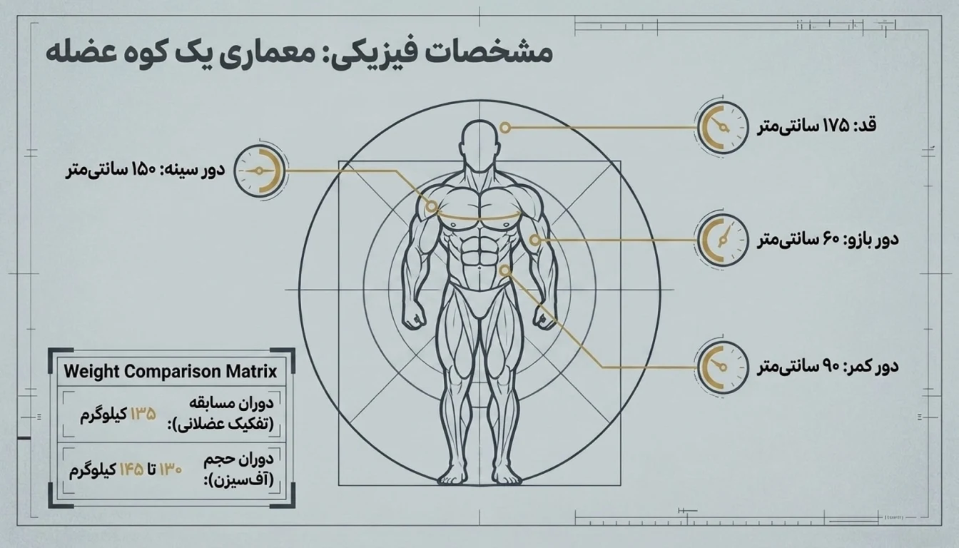 مشخصات فیزیکی رونی کلمن-قد و وزن رونی کلمن-قد رونی کلمن-وزن رونی کلمن-دور بازو رونی کلمن