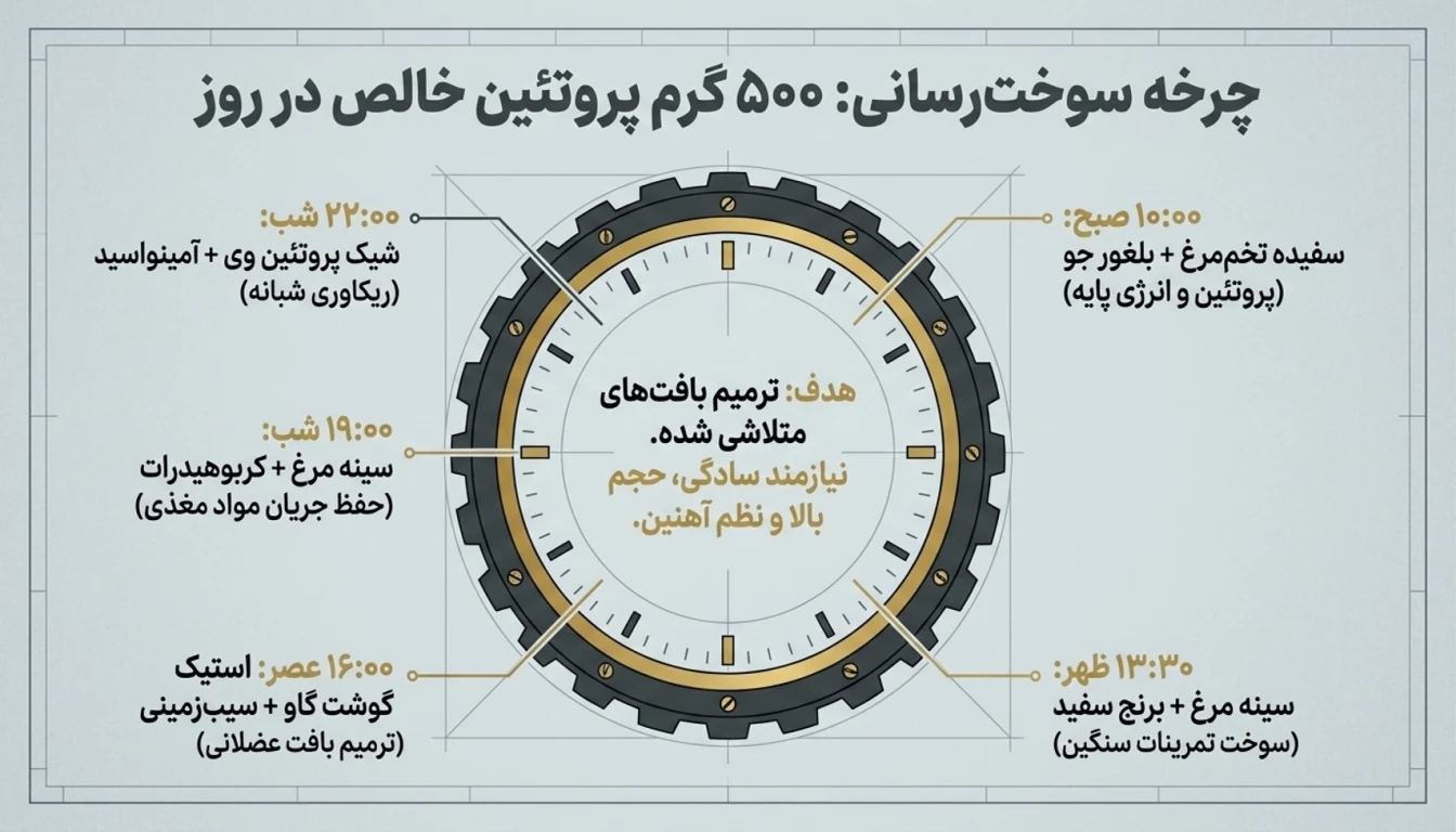 برنامه غذایی رونی کلمن-تغذیه رونی کلمن-پارسی پودر