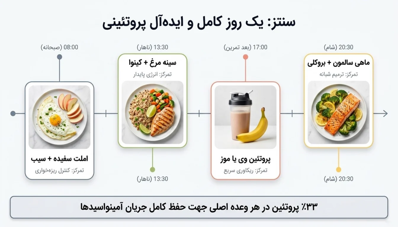 بهترین زمان و نحوه مصرف پروتئین برای لاغری