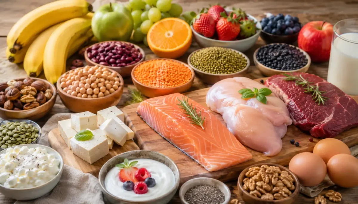 غذا های پروتئین دار برای لاغری | راهنمای جامع چربی سوزی
