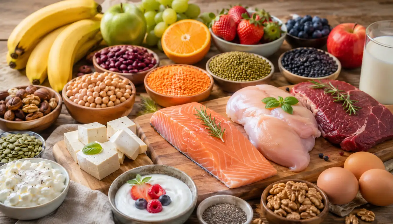 غذا های پروتئین دار برای لاغری | راهنمای جامع چربی سوزی