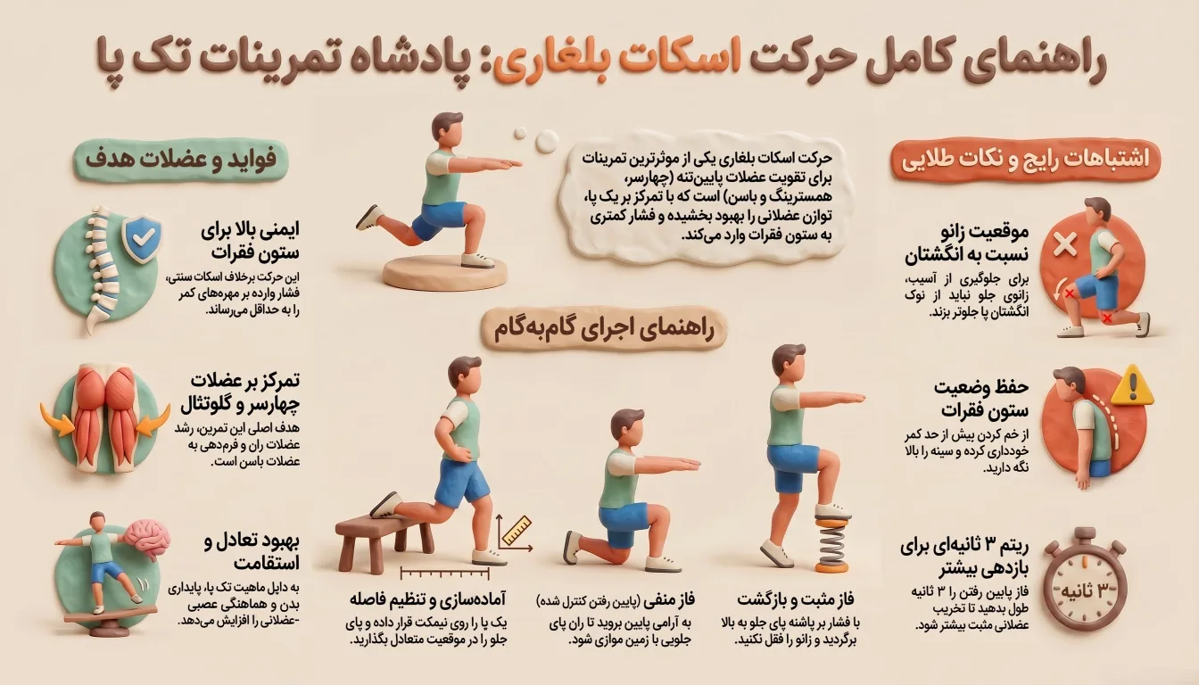 راهنمای کامل حرکت بلغاری | اسکات بلغاری