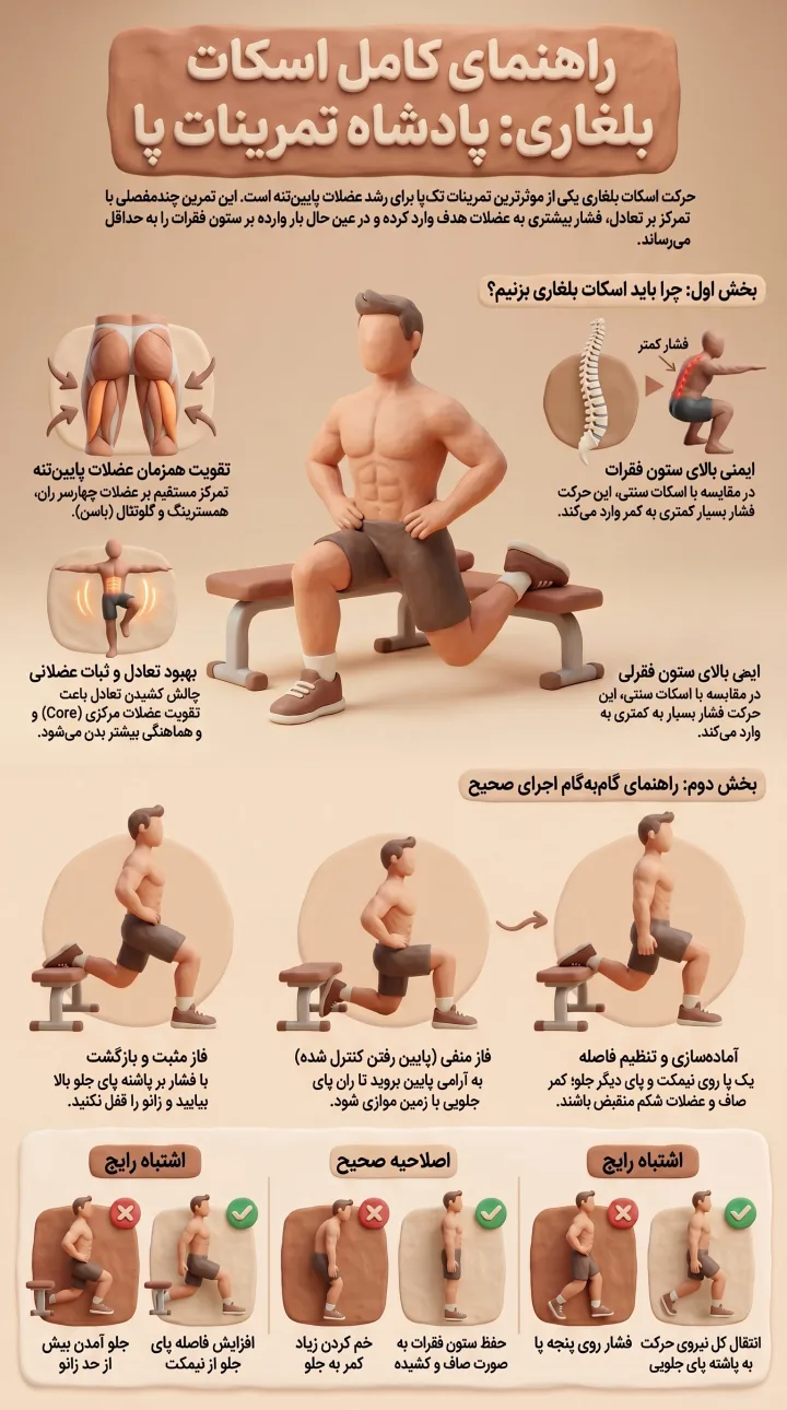راهنمای کامل حرکت لانچ بلغاری