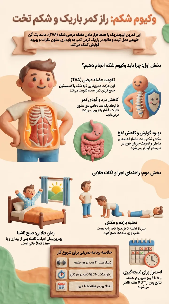 راهنمای کامل وکیوم شکم