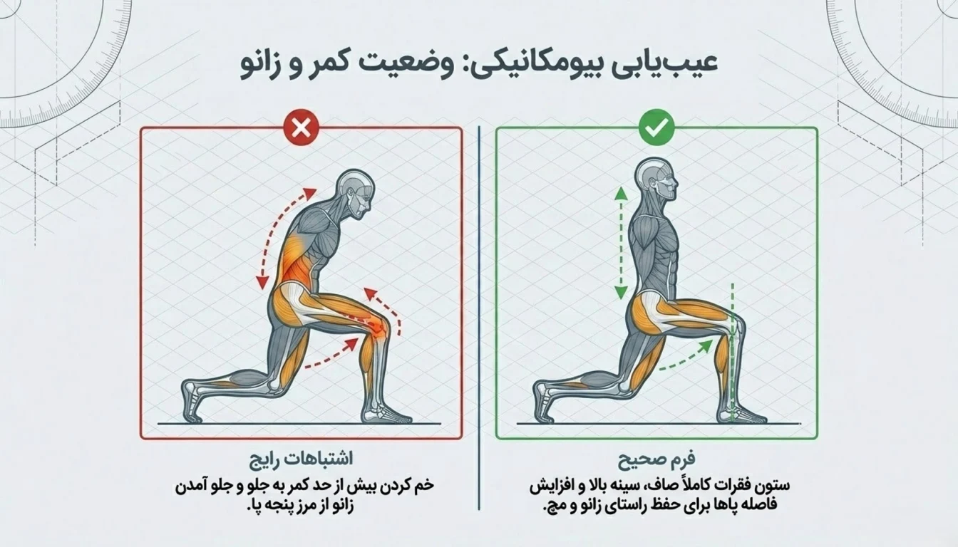 اشتباهات رایج در اجرای حرکت بلغاری