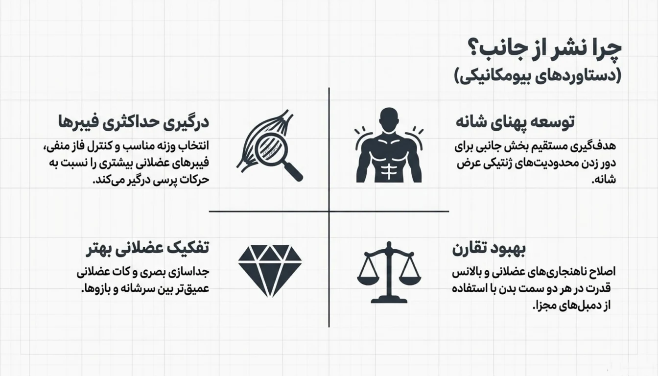 فواید حرکت نشر جانب