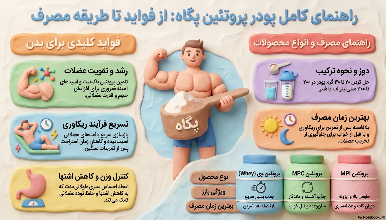 پودر پروتئین پگاه