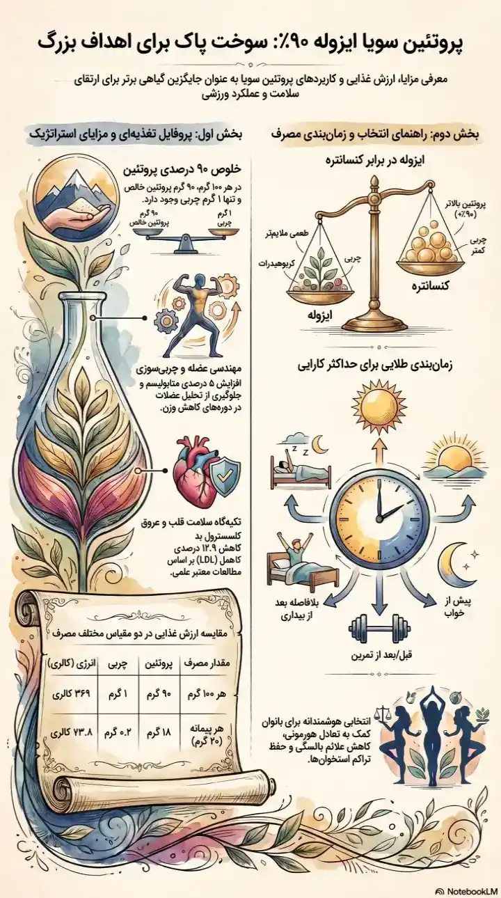 پروتئین سویا ایزوله