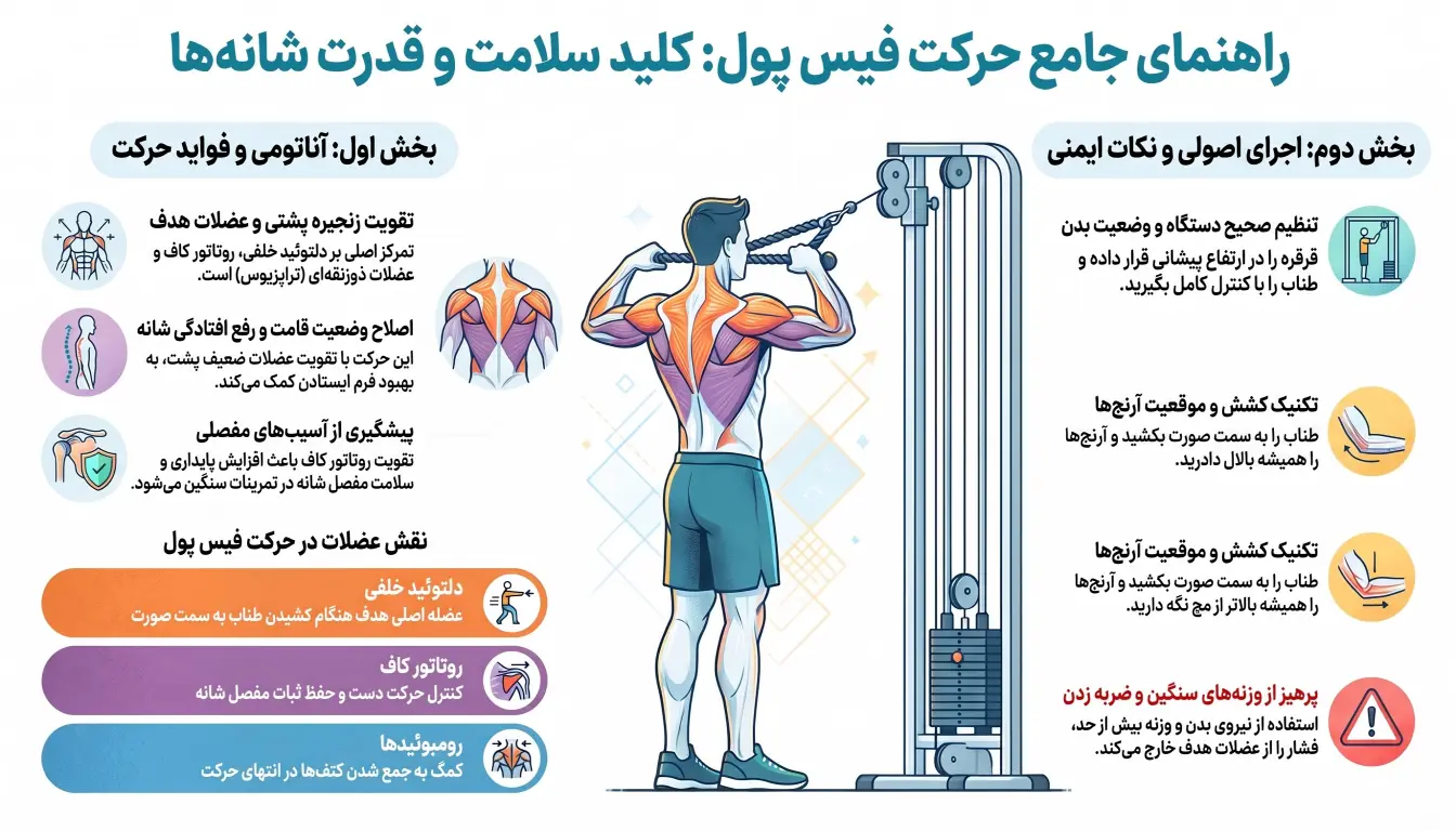 عضلات درگیر در فیس پول-فواید فیس پول-پارسی پودر