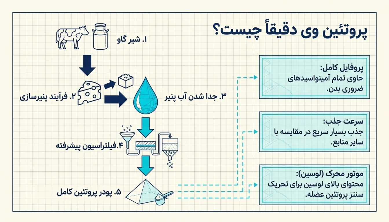 پروتئین وی چیست-پارسی پودر