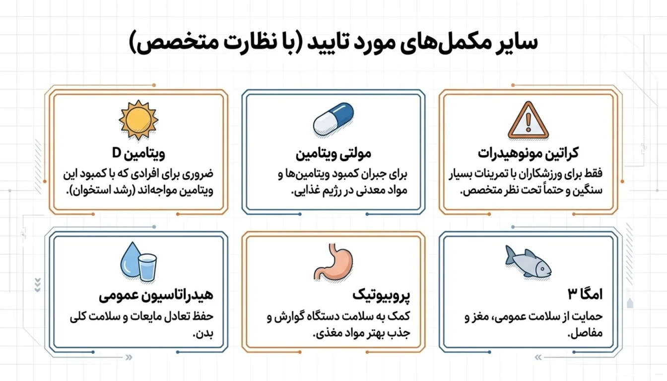 مکملهای مناسب برای نوجوانان ورزشکار-پارسی پودر