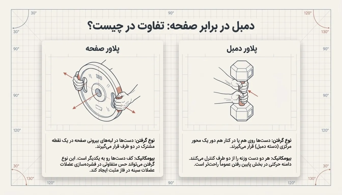 پلاور صفحه چیست و چه تفاوتی با پلاور دمبل دارد-پلاور صفحه-پلاور دمبل-پول-پول اور دمبل-پارسی پودر