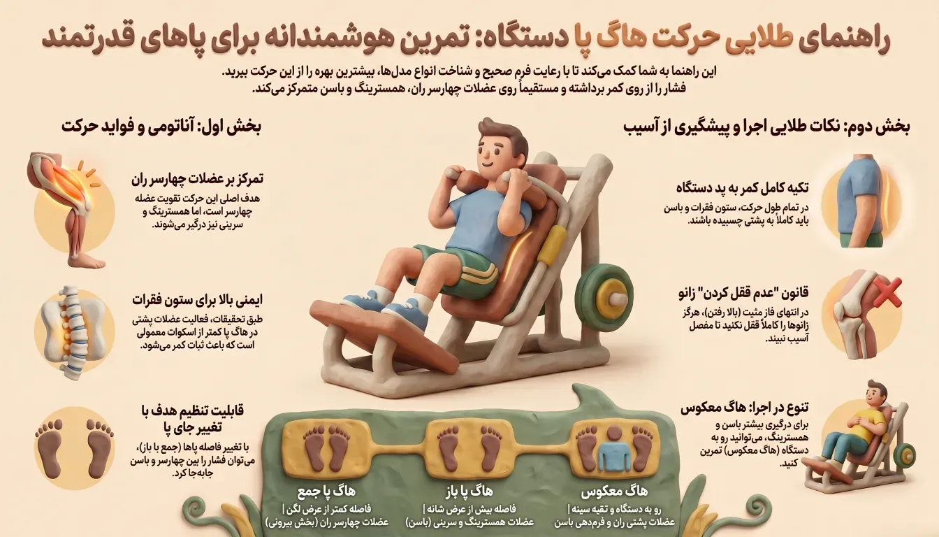 نحوه صحیح اجرای هاگ پا دستگاه