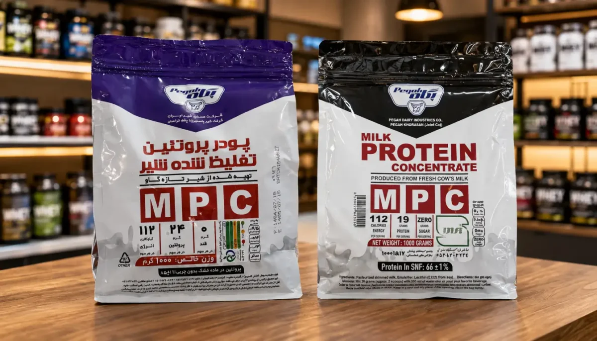 تفاوت پروتئین MPC و MPI پگاه | مقایسه کنسانتره و ایزوله شیر