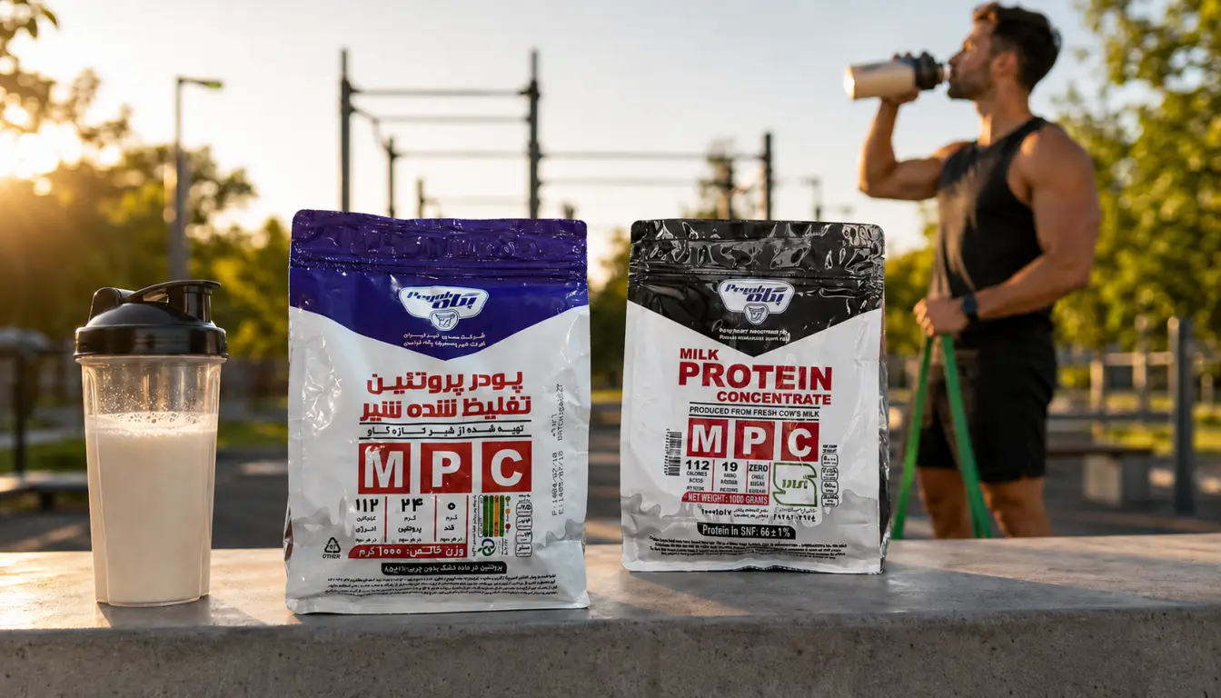پروتئین شیر چیست؟ آشنایی با MPC و MPI-پروتئین شیر پگاه-MPC پگاه-MPI پگاه-پارسی پودر