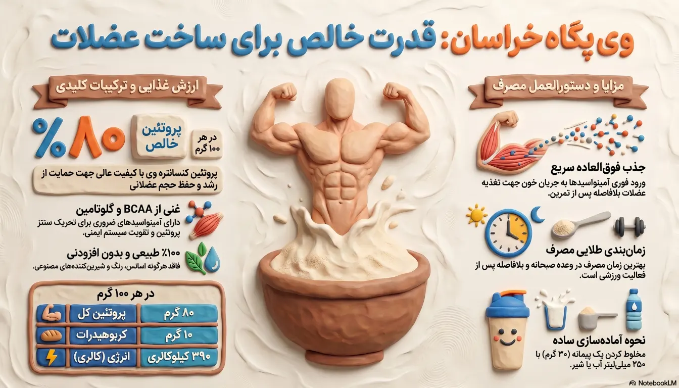 پروتئین وی پگاه خراسان WPC