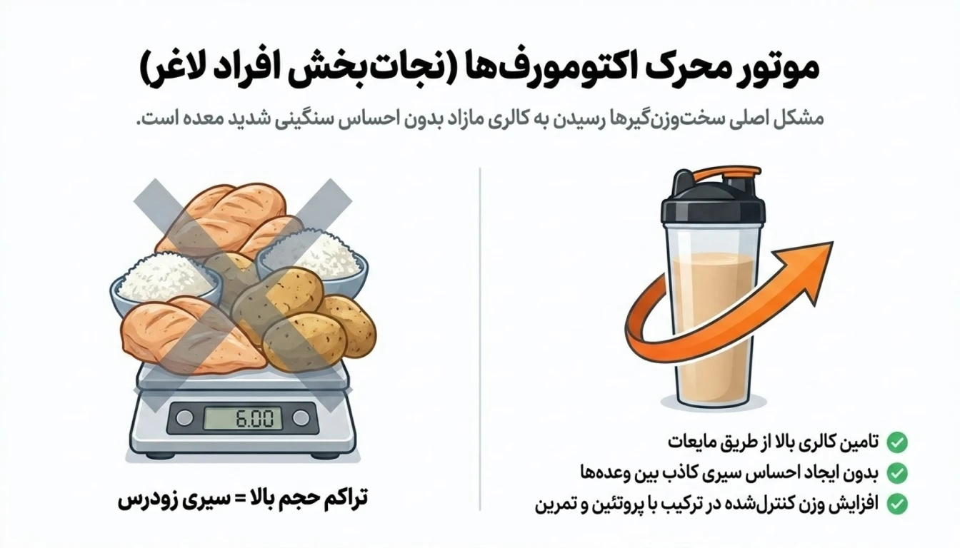 مالتودکسترین و افزایش وزن (برای لاغرها نجات‌بخش است!)