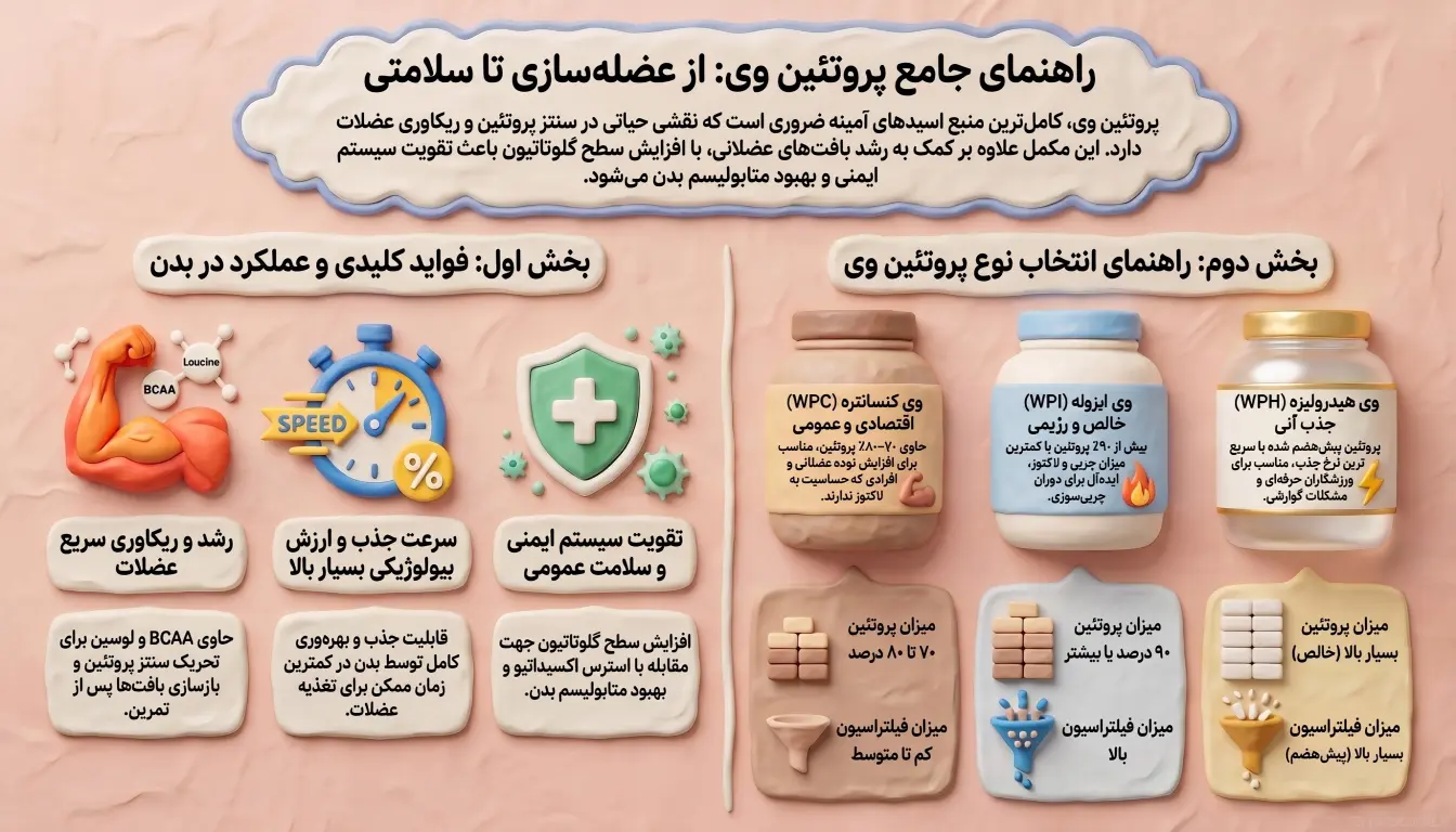 معرفی کامل پروتئین وی