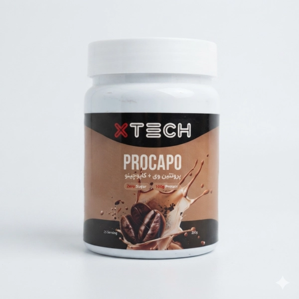 پروکاپو ایکس تک | کاپوچینو + پروتئین وی | PROCAPO XTECH